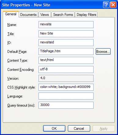SitePropertiesTab